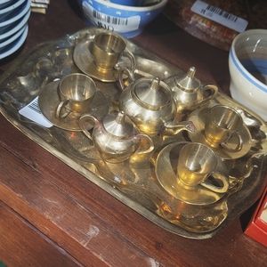 Brass Mini Tea Set